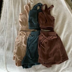 Stylish Tank and Shorts Set in Neutral Tones